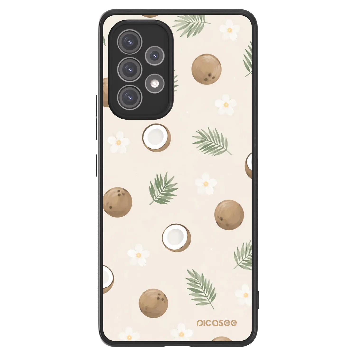 Picasee ULTIMATE CASE Samsung Galaxy A52 5G A525F - készülékre - Coconut Breeze