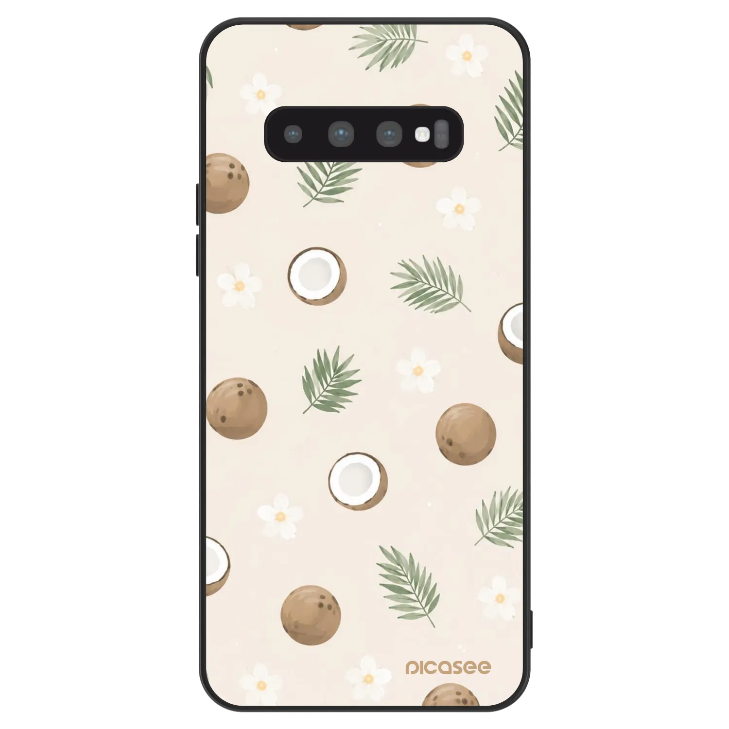 Picasee ULTIMATE CASE Samsung Galaxy S10 G973 - készülékre - Coconut Breeze