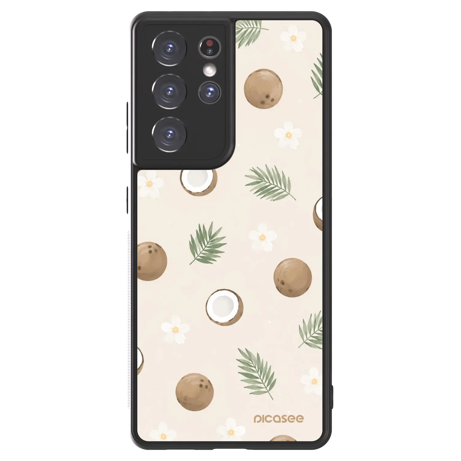 Picasee ULTIMATE CASE Samsung Galaxy S21 Ultra 5G G998B - készülékre - Coconut Breeze