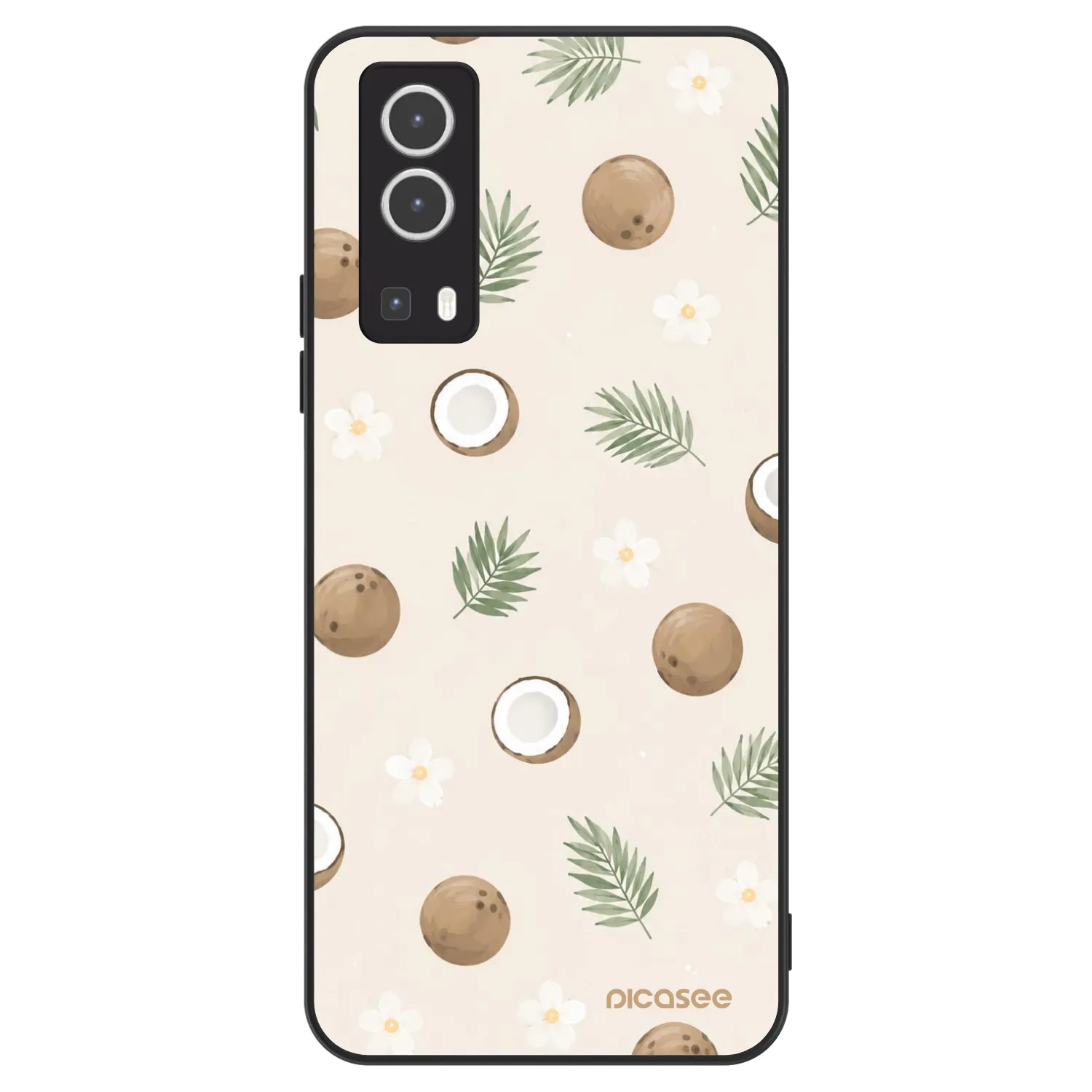 Picasee ULTIMATE CASE Vivo Y72 5G - készülékre - Coconut Breeze