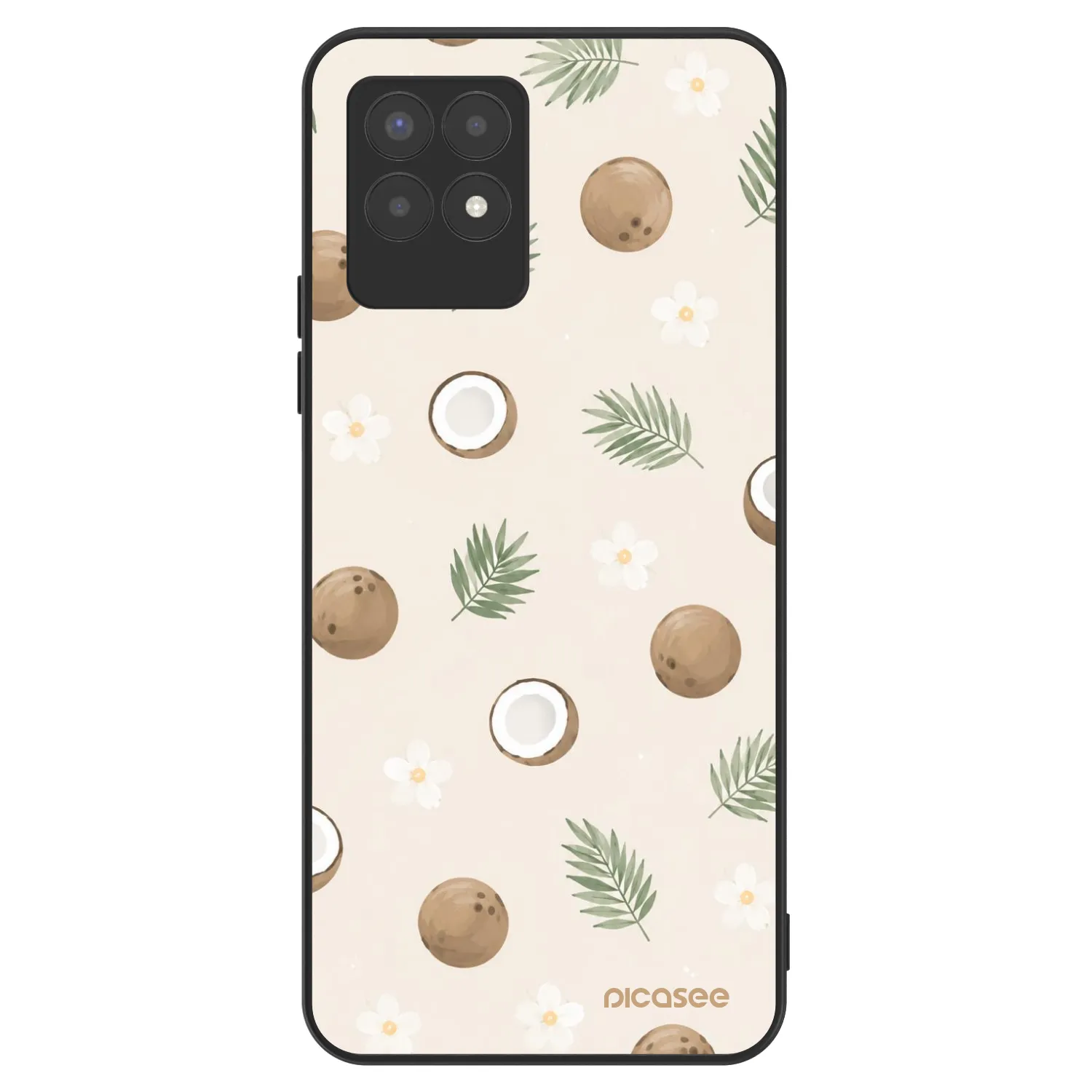Picasee ULTIMATE CASE Realme 8i - készülékre - Coconut Breeze