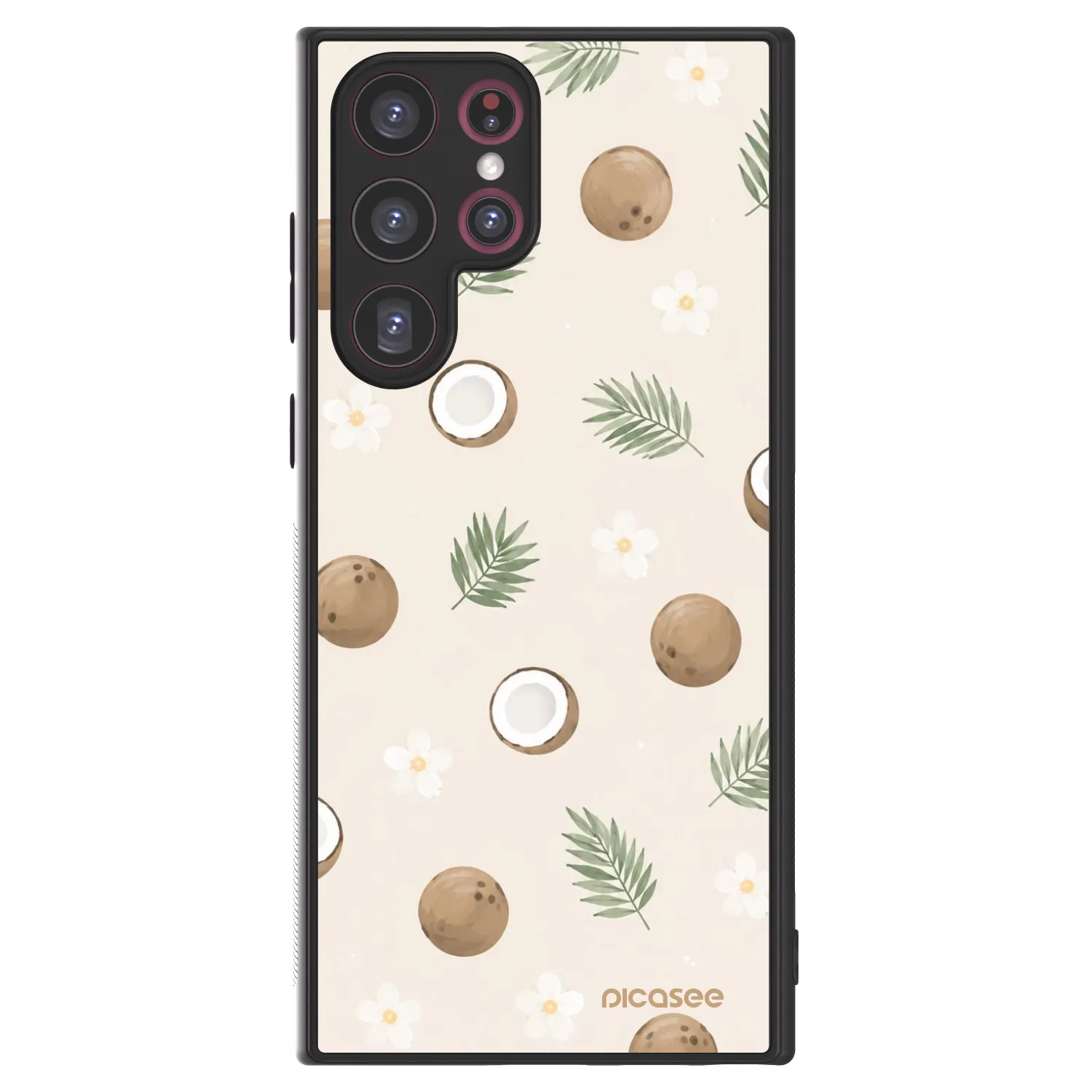 Picasee ULTIMATE CASE Samsung Galaxy S22 Ultra 5G - készülékre - Coconut Breeze