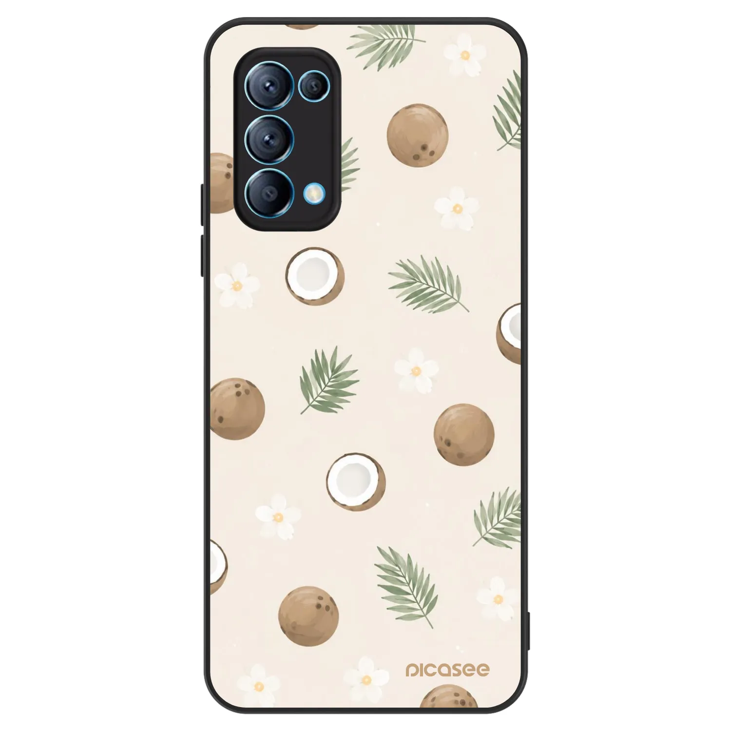 Picasee ULTIMATE CASE OPPO Reno 5 5G - készülékre - Coconut Breeze