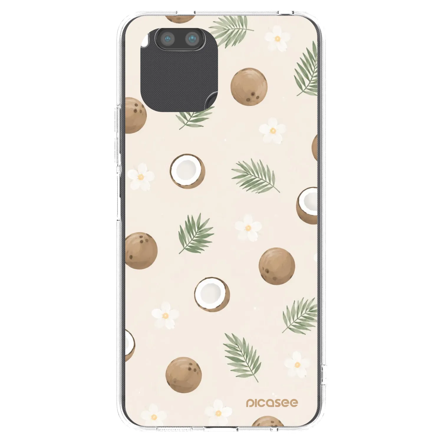 Picasee átlátszó szilikon tok az alábbi mobiltelefonokra Xiaomi Redmi A1 - Coconut Breeze