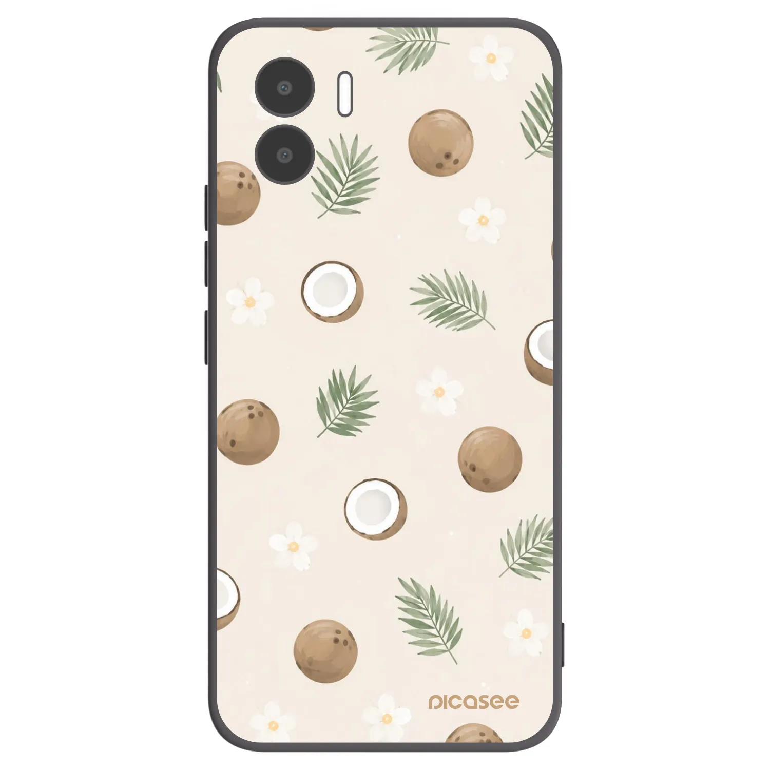 Picasee fekete szilikon tok az alábbi mobiltelefonokra Xiaomi Redmi A2 - Coconut Breeze
