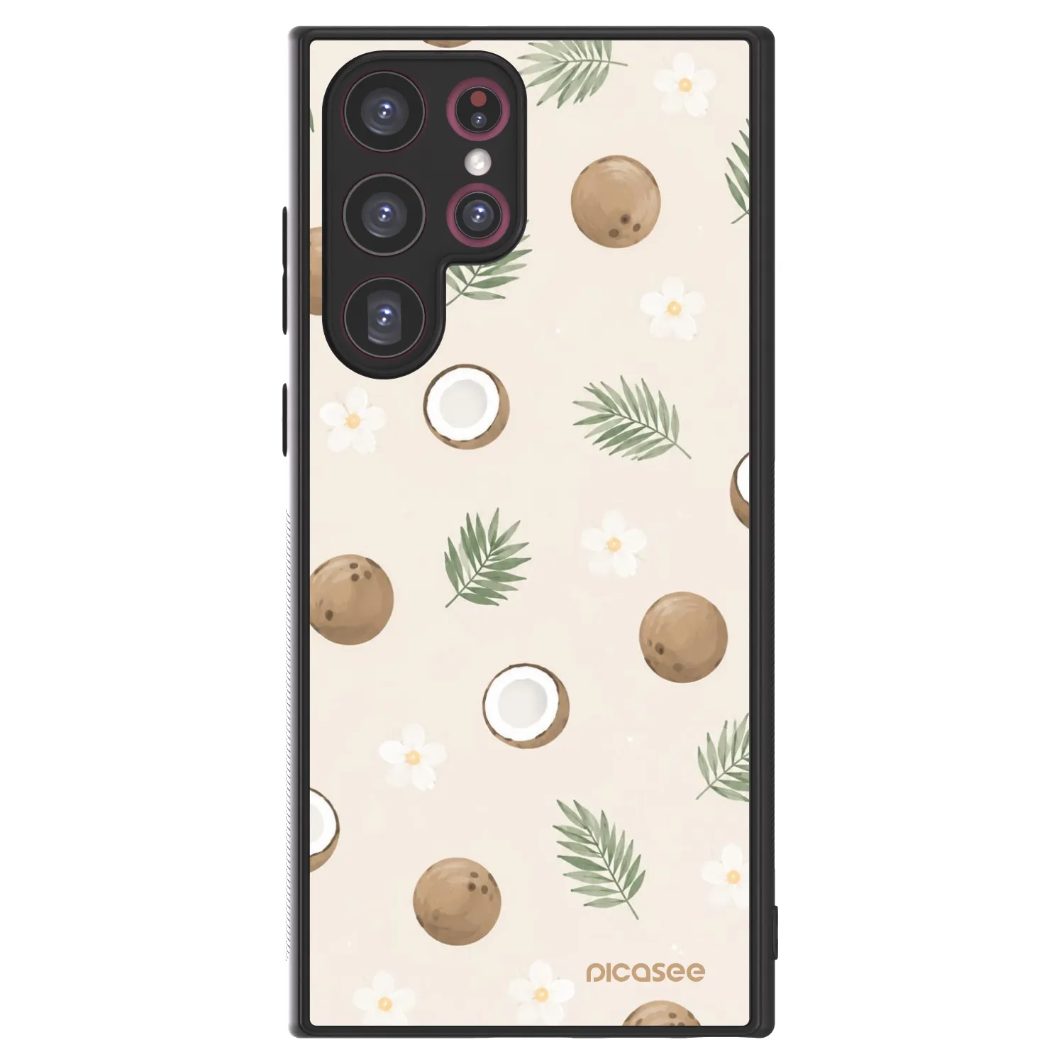 Picasee ULTIMATE CASE PowerShare Samsung Galaxy S22 Ultra 5G - készülékre - Coconut Breeze