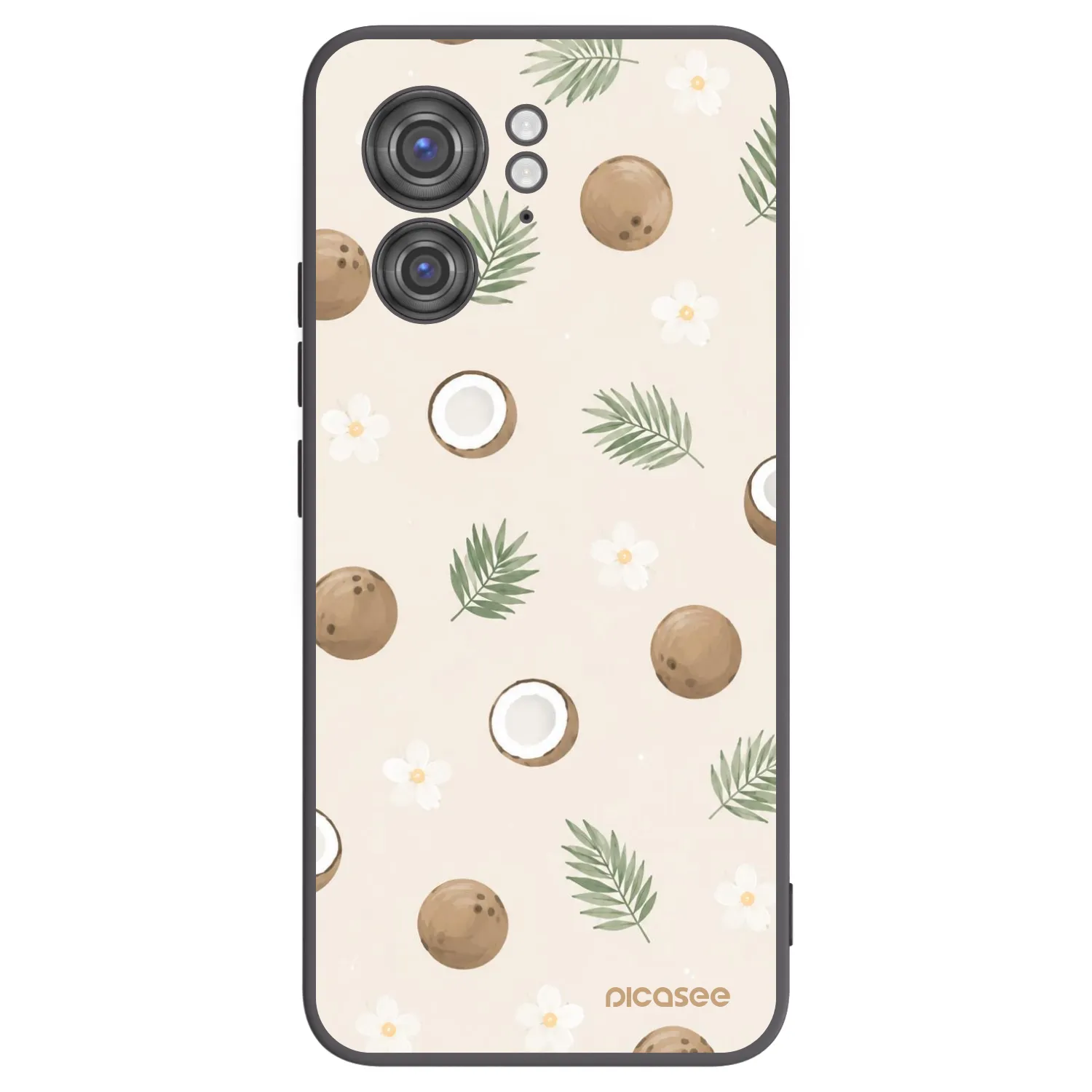 Picasee fekete szilikon tok az alábbi mobiltelefonokra Motorola Edge 40 - Coconut Breeze