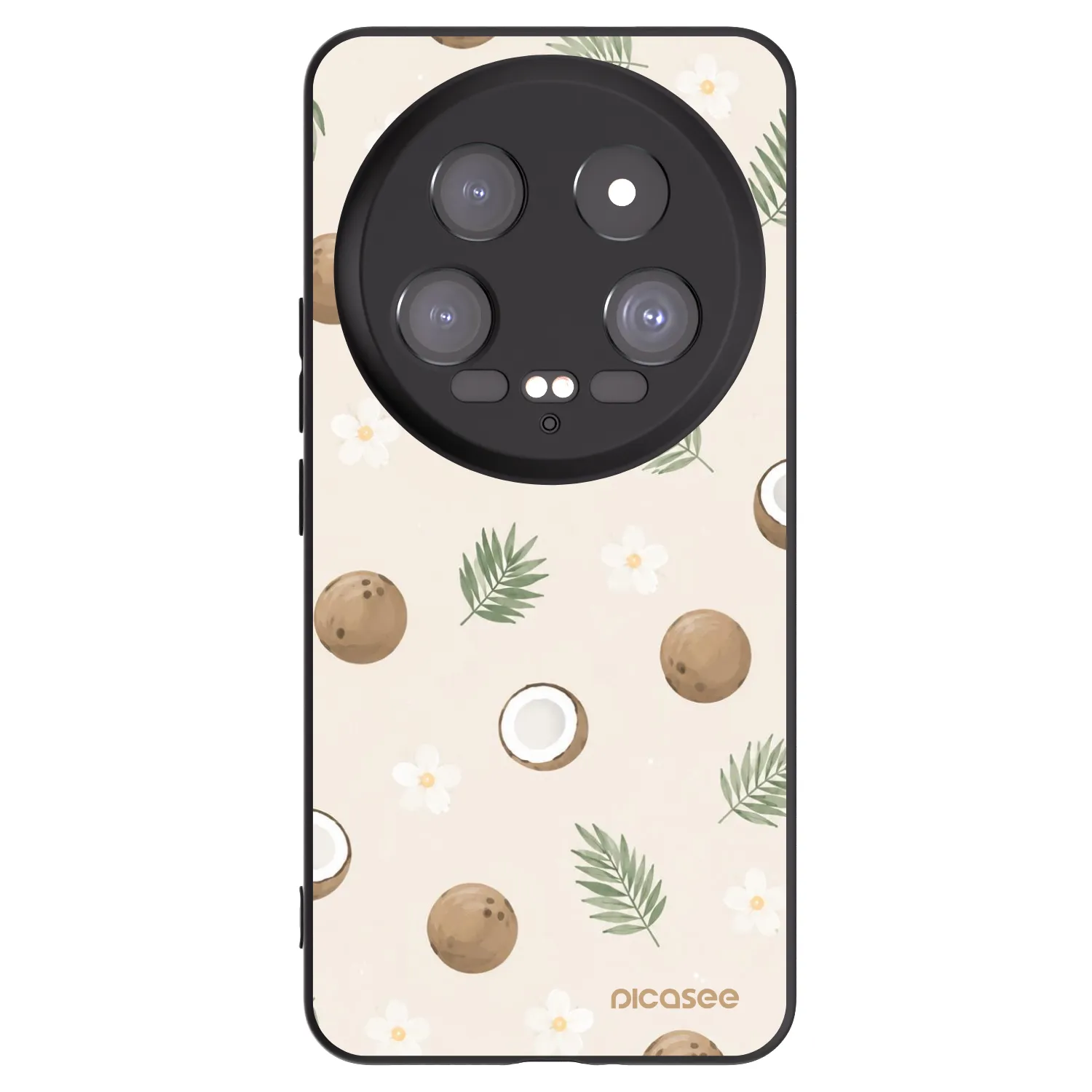 Picasee fekete szilikon tok az alábbi mobiltelefonokra Xiaomi 14 Ultra - Coconut Breeze