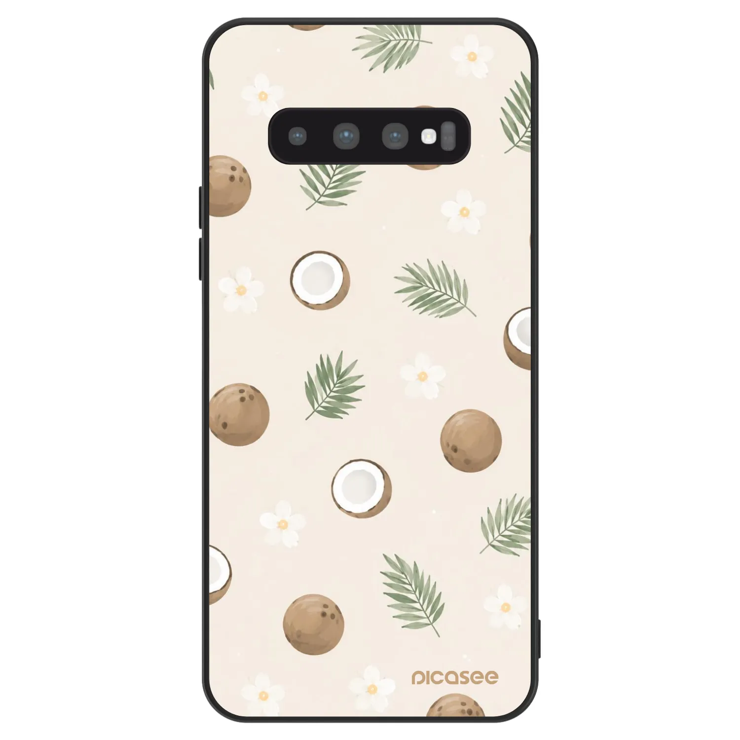 Picasee ULTIMATE CASE Samsung Galaxy S10 Plus G975 - készülékre - Coconut Breeze
