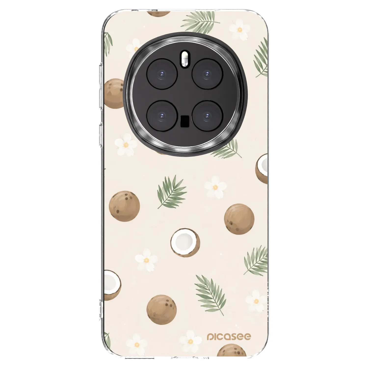 Picasee átlátszó szilikon tok az alábbi mobiltelefonokra Honor Magic7 Pro 5G - Coconut Breeze