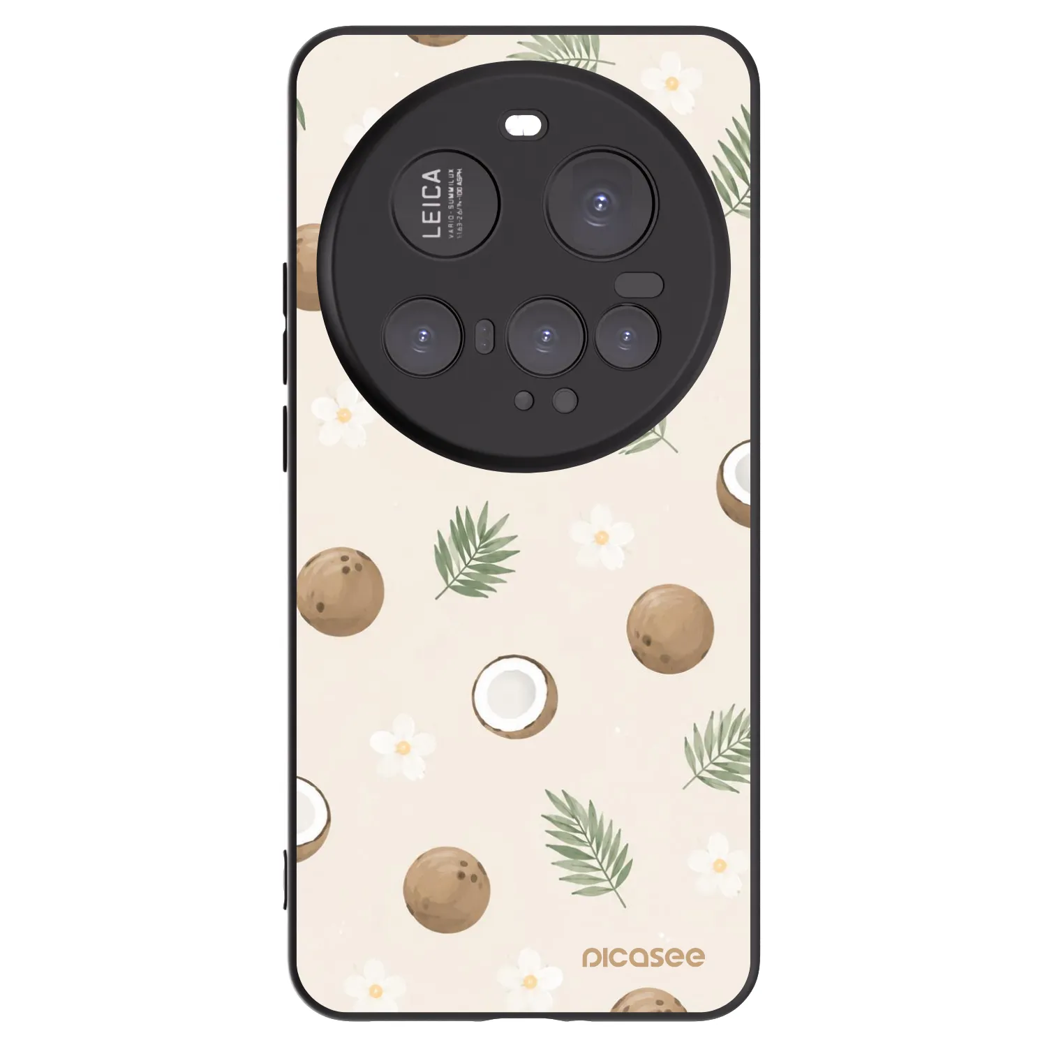 Picasee fekete szilikon tok az alábbi mobiltelefonokra Xiaomi 15 Ultra - Coconut Breeze