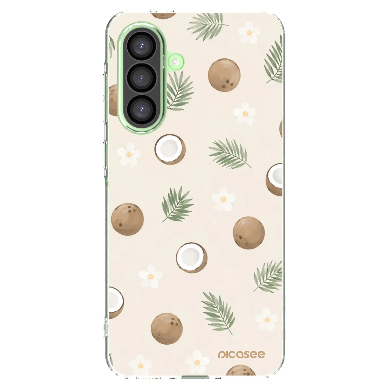 Picasee átlátszó szilikon tok az alábbi mobiltelefonokra Samsung Galaxy A26 5G A266B - Coconut Breeze