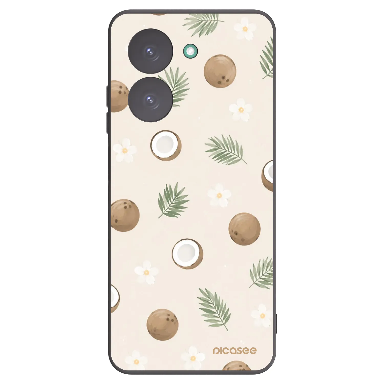 Picasee fekete szilikon tok az alábbi mobiltelefonokra Xiaomi Redmi A5 - Coconut Breeze