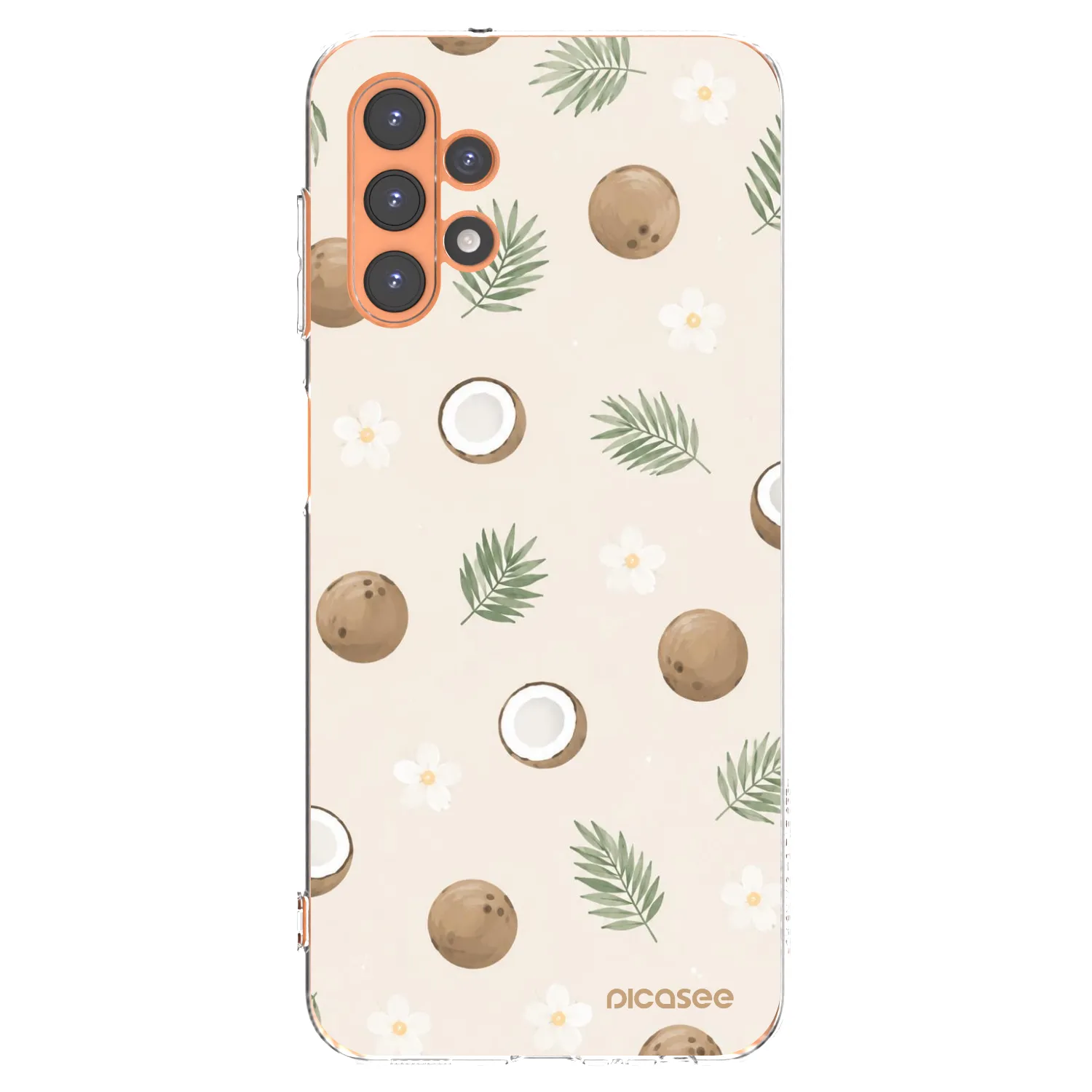 Picasee átlátszó szilikon tok az alábbi mobiltelefonokra Samsung Galaxy A13 5G - Coconut Breeze