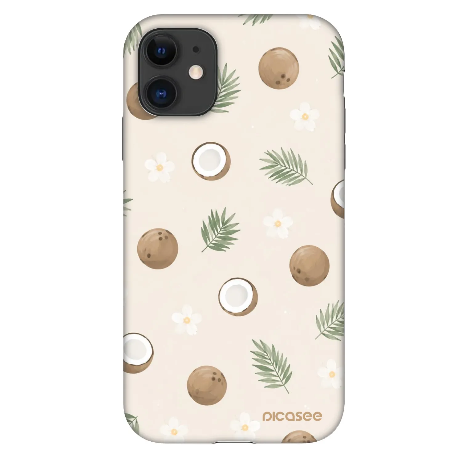 Picasee Fashion Case Apple iPhone 11 - Coconut Breeze
