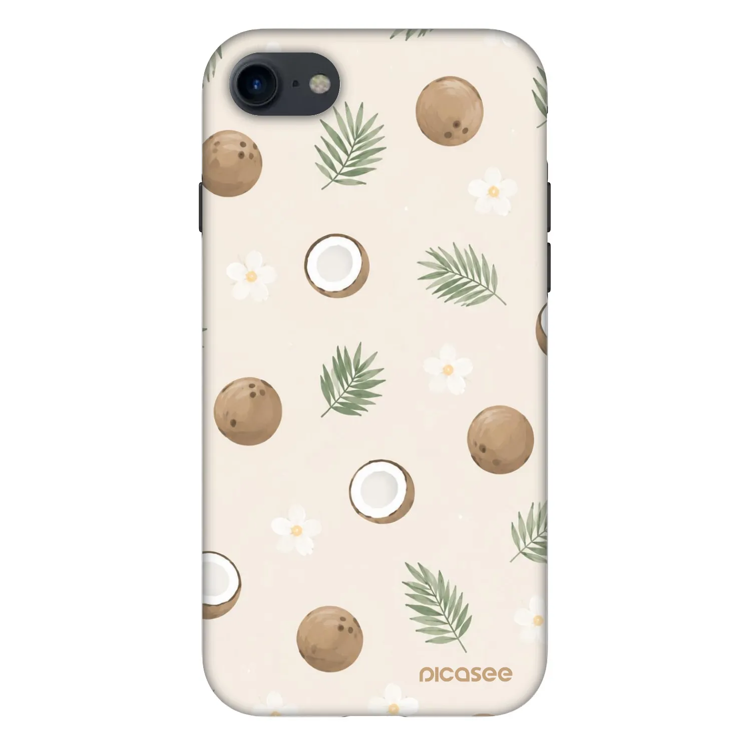 Picasee Fashion Case Apple iPhone 7 - Coconut Breeze