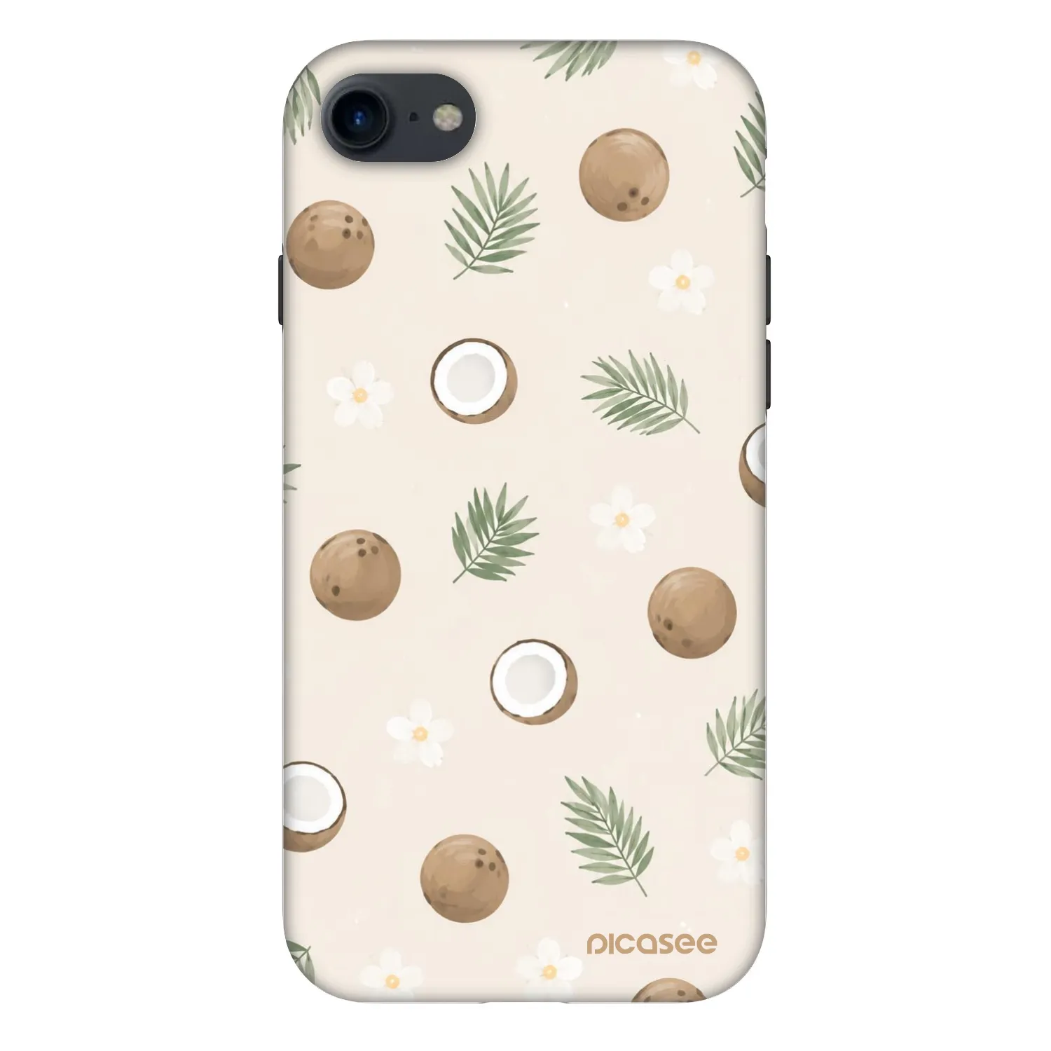 Picasee Fashion Case Apple iPhone 8 - Coconut Breeze