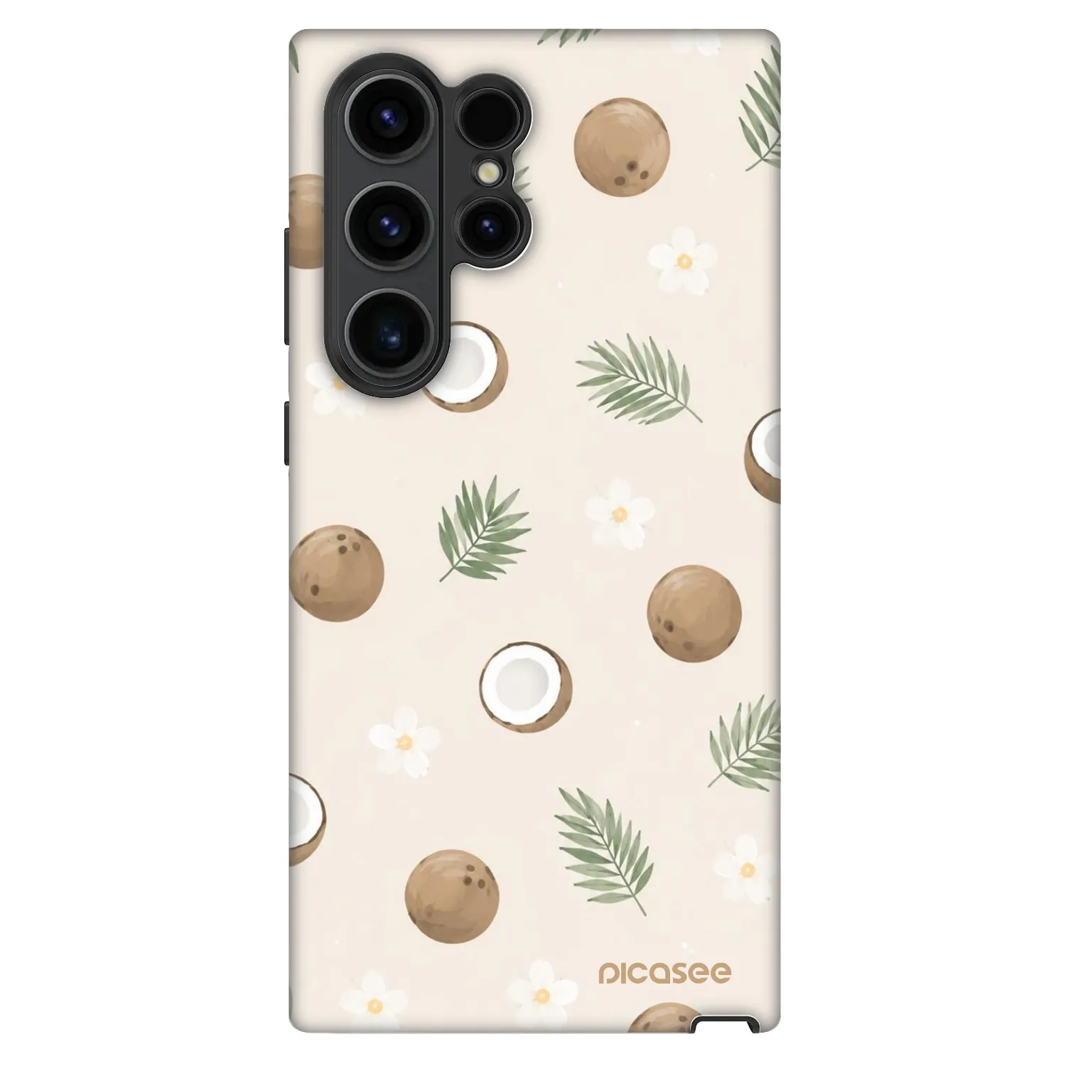 Picasee Fashion Case Samsung Galaxy S23 Ultra 5G - Coconut Breeze