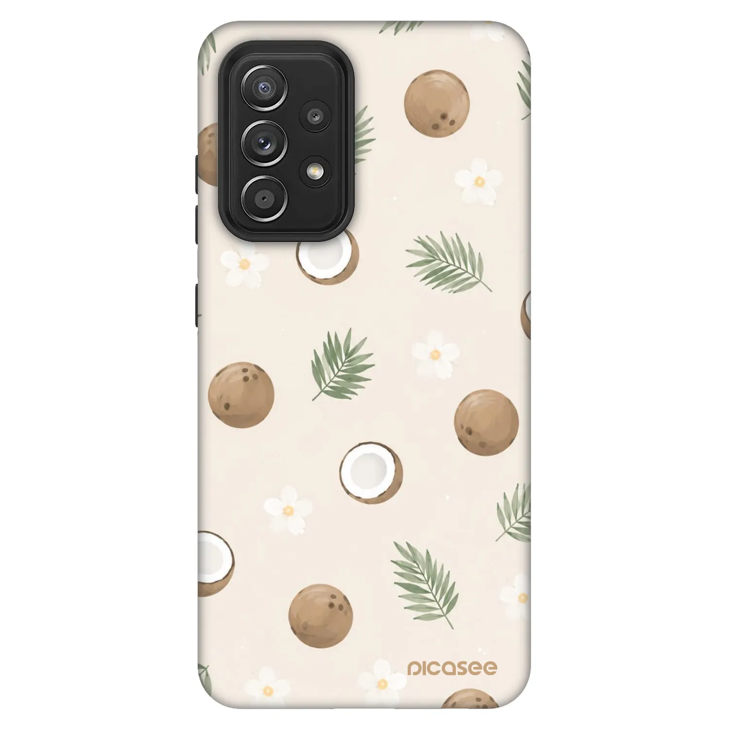 Picasee Fashion Case Samsung Galaxy A52s 5G A528B - Coconut Breeze