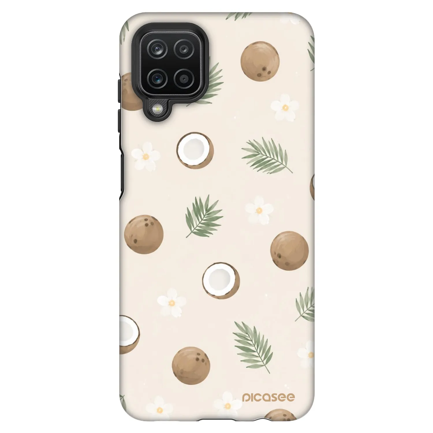 Picasee Fashion Case Samsung Galaxy A12 A125F - Coconut Breeze