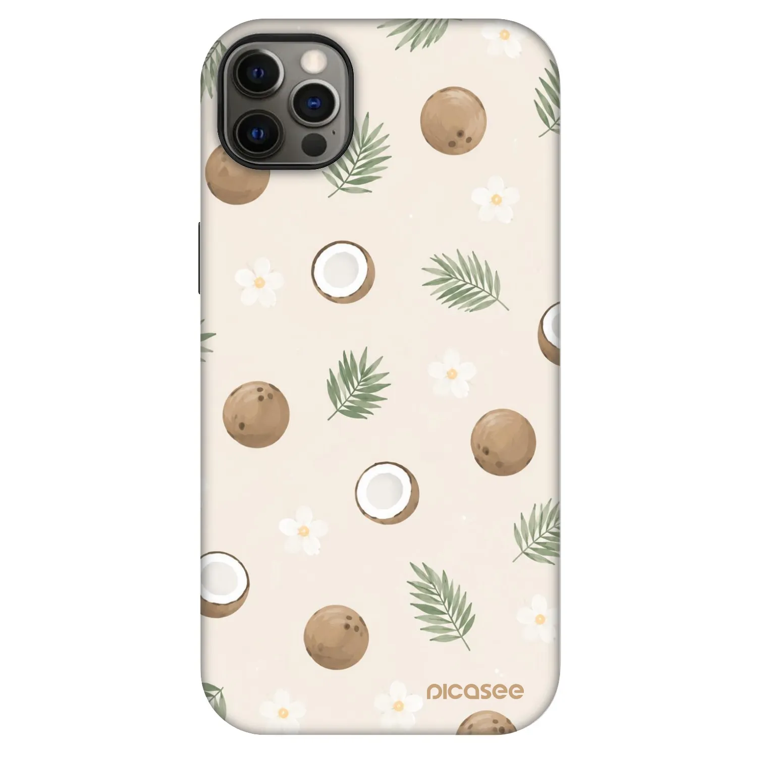 Picasee Fashion Case MagSafe Apple iPhone 12 Pro Max - Coconut Breeze