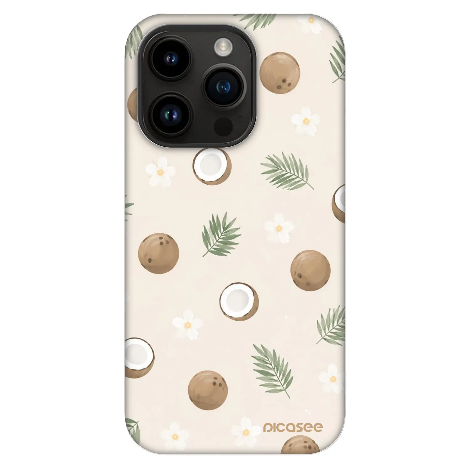 Picasee Fashion Case MagSafe Apple iPhone 14 Pro - Coconut Breeze