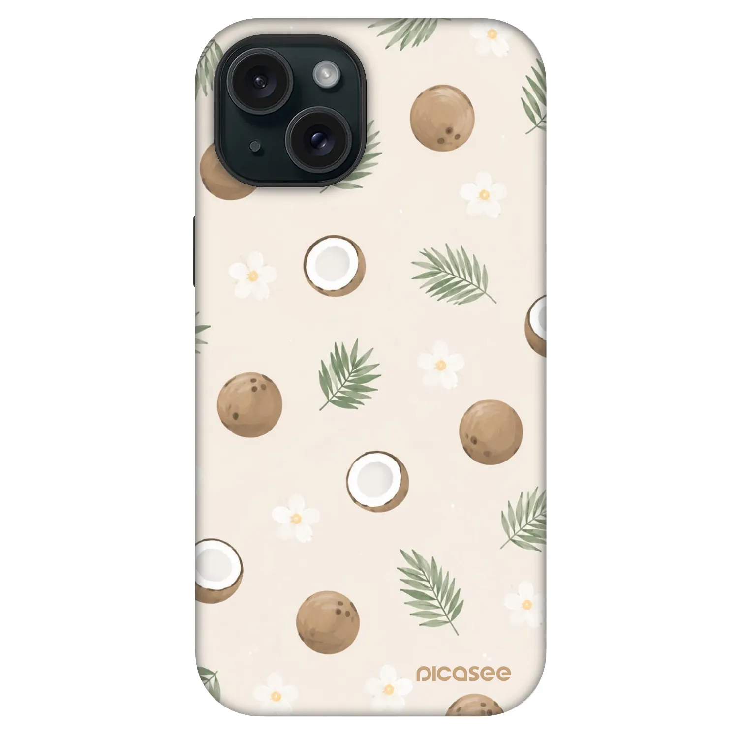 Picasee Fashion Case MagSafe Apple iPhone 15 - Coconut Breeze