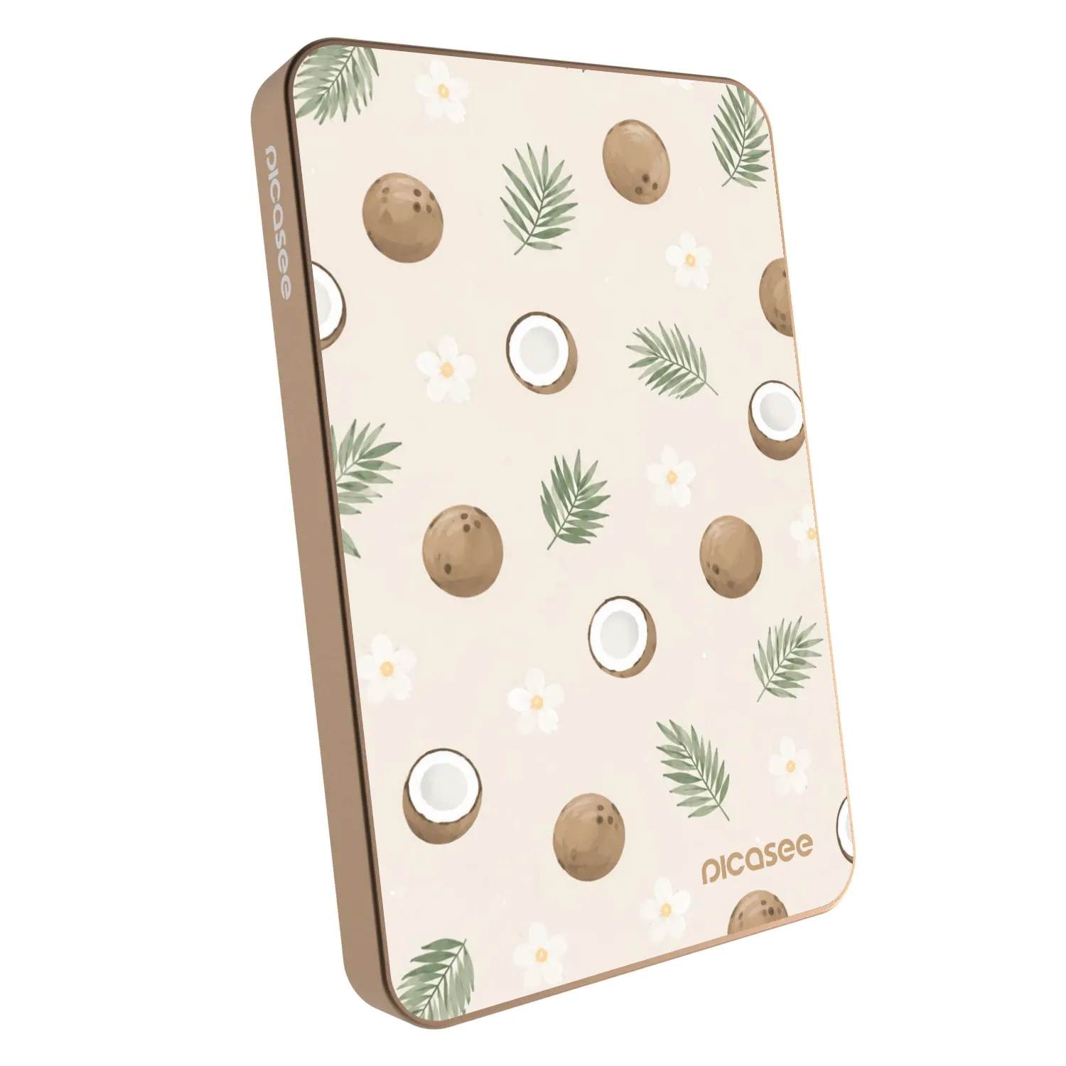 Picasee Powerbank MagSafe 5 000 mAh Aranysárga - Coconut Breeze