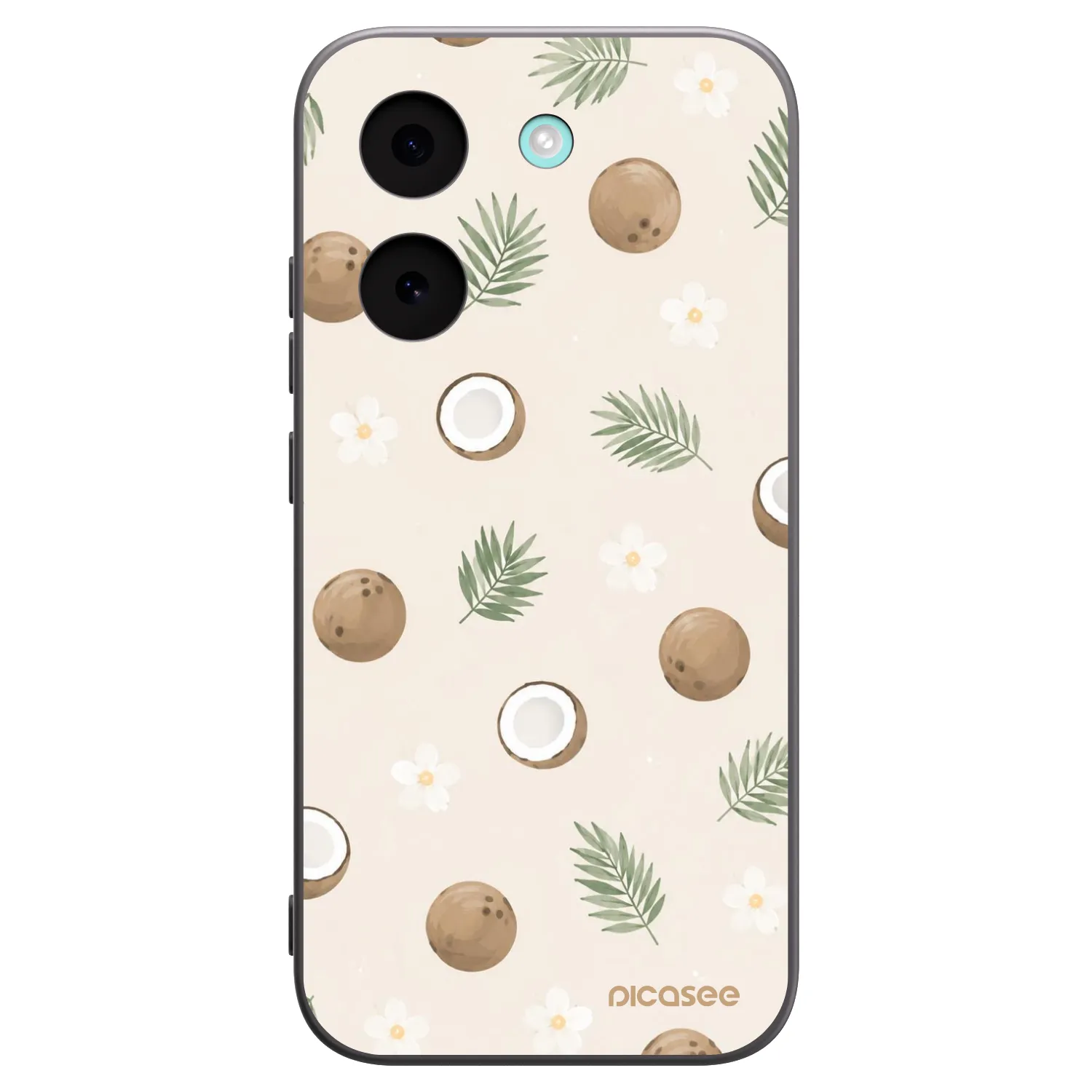 Picasee fekete szilikon tok az alábbi mobiltelefonokra Xiaomi Poco X8 Pro - Coconut Breeze