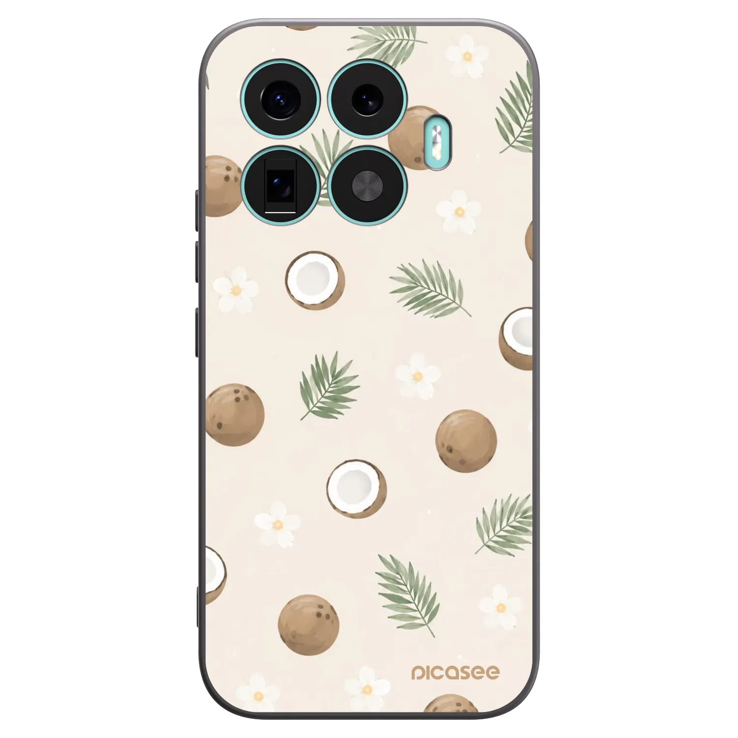 Picasee fekete szilikon tok az alábbi mobiltelefonokra Xiaomi 17T - Coconut Breeze
