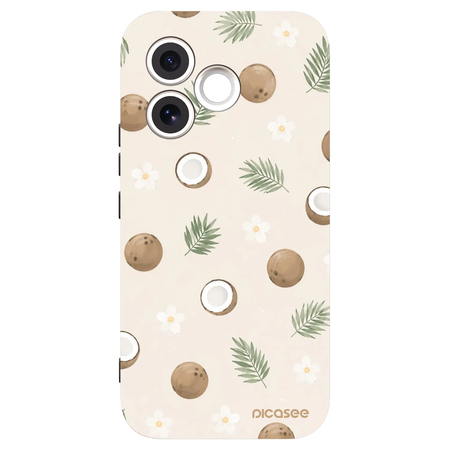 Picasee fekete szilikon tok az alábbi mobiltelefonokra Honor 600 Lite - Coconut Breeze