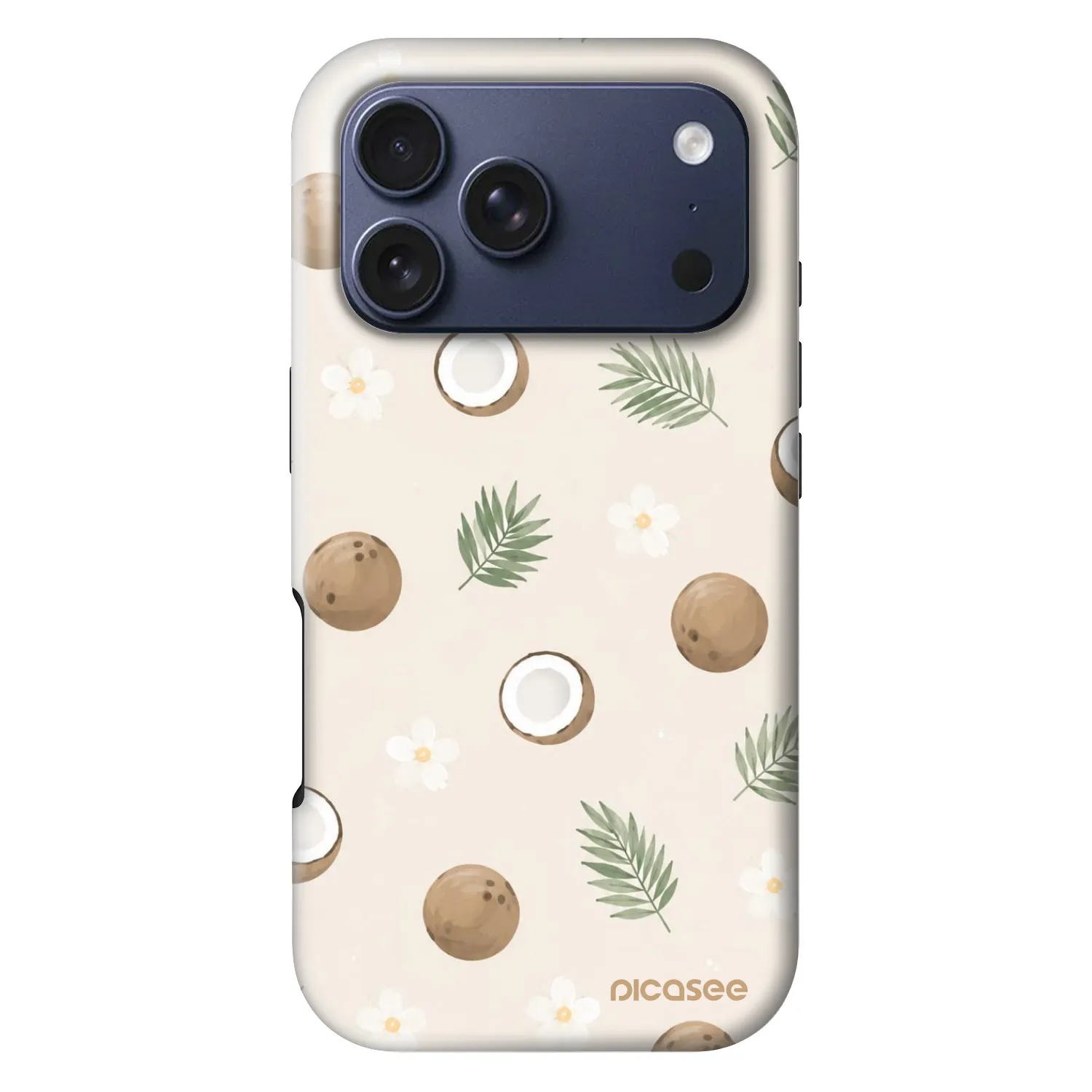 Picasee Fashion Case MagSafe Apple iPhone 18 Pro - Coconut Breeze