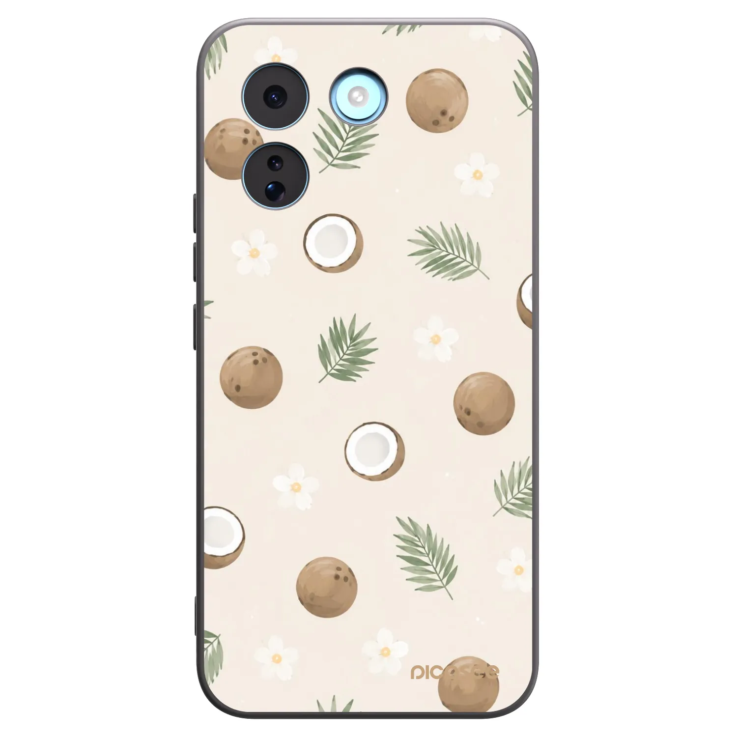 Picasee fekete szilikon tok az alábbi mobiltelefonokra Xiaomi Redmi Note 17 Pro MAX 5G - Coconut Breeze