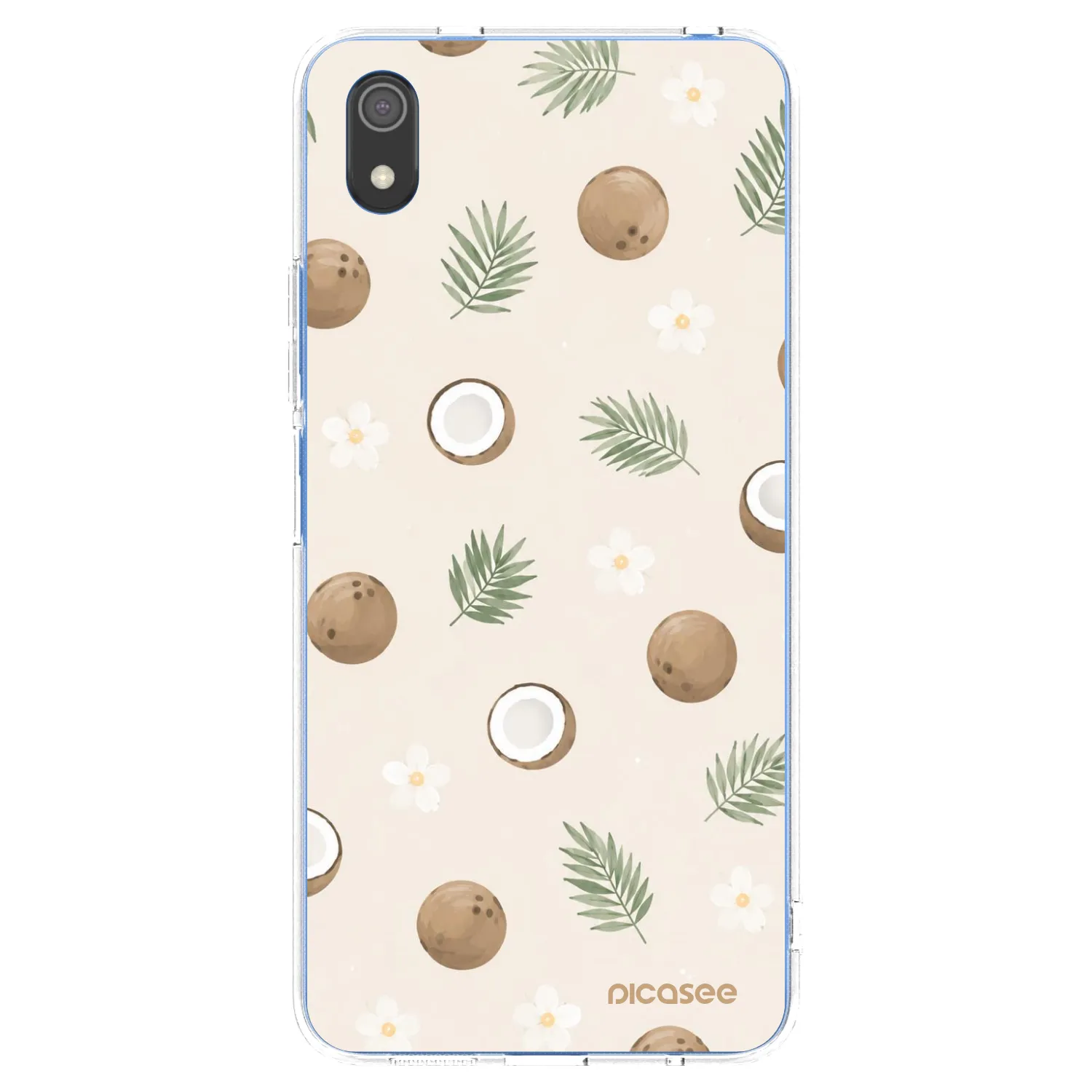 Picasee átlátszó szilikon tok az alábbi mobiltelefonokra Xiaomi Redmi 7A - Coconut Breeze