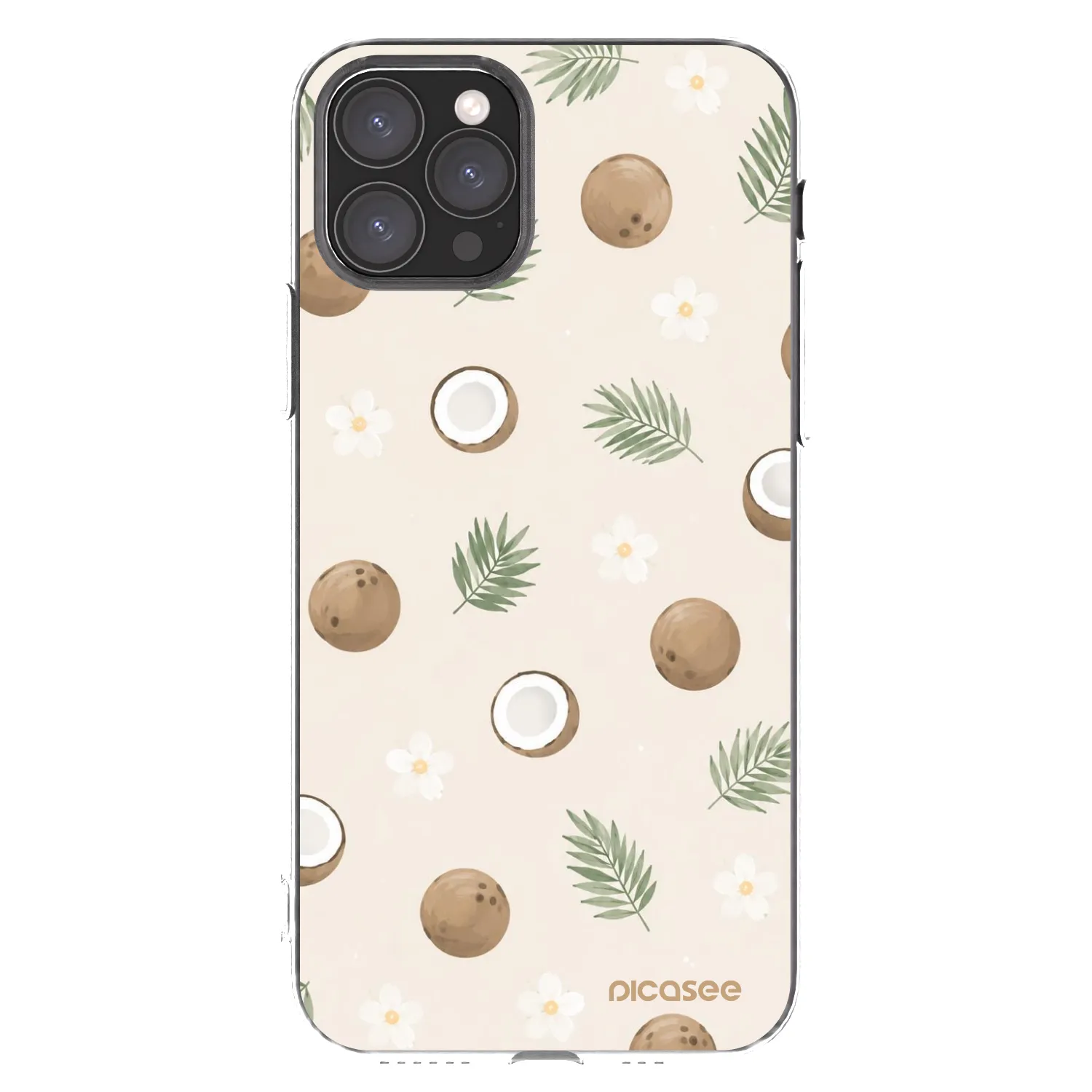 Picasee átlátszó szilikon tok az alábbi mobiltelefonokra Apple iPhone 11 Pro - Coconut Breeze
