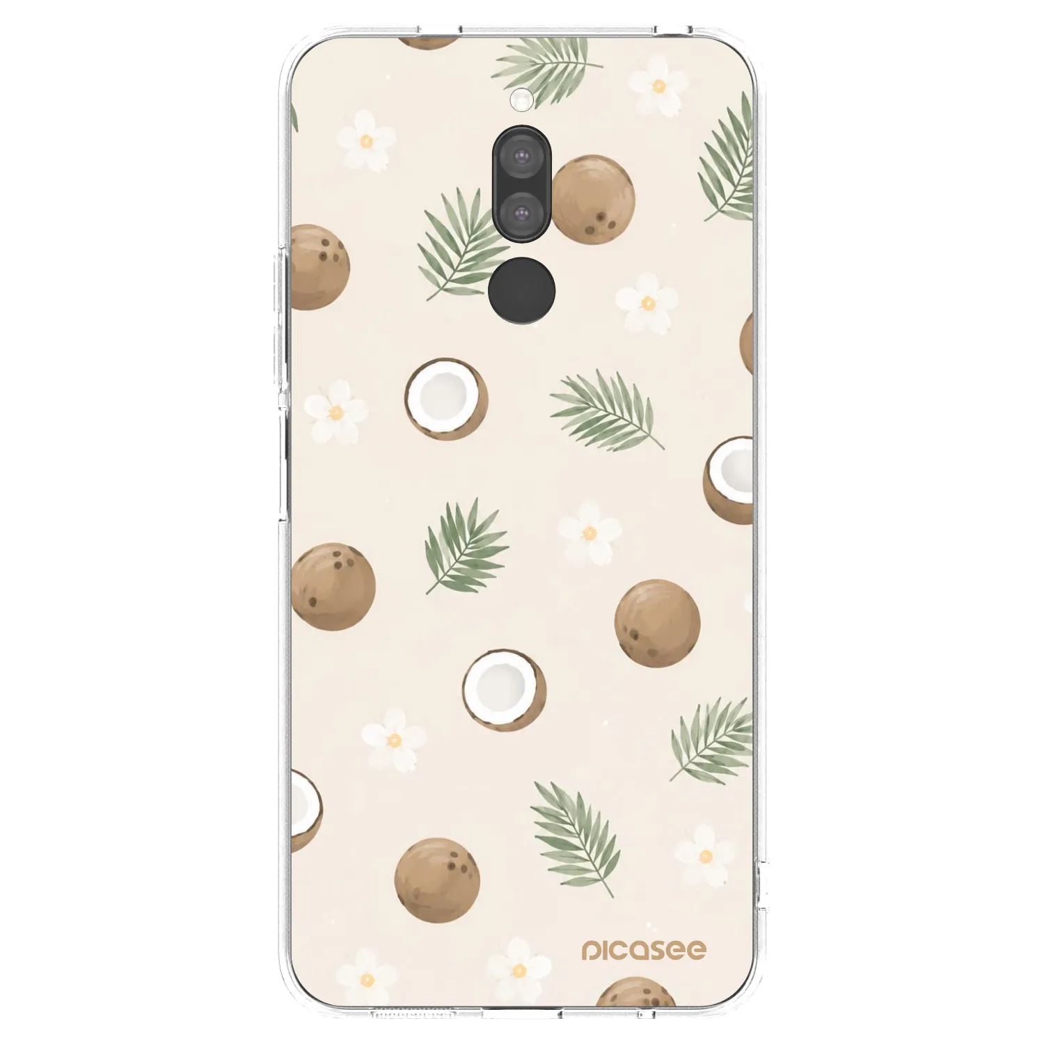Picasee átlátszó szilikon tok az alábbi mobiltelefonokra Xiaomi Redmi 8 - Coconut Breeze