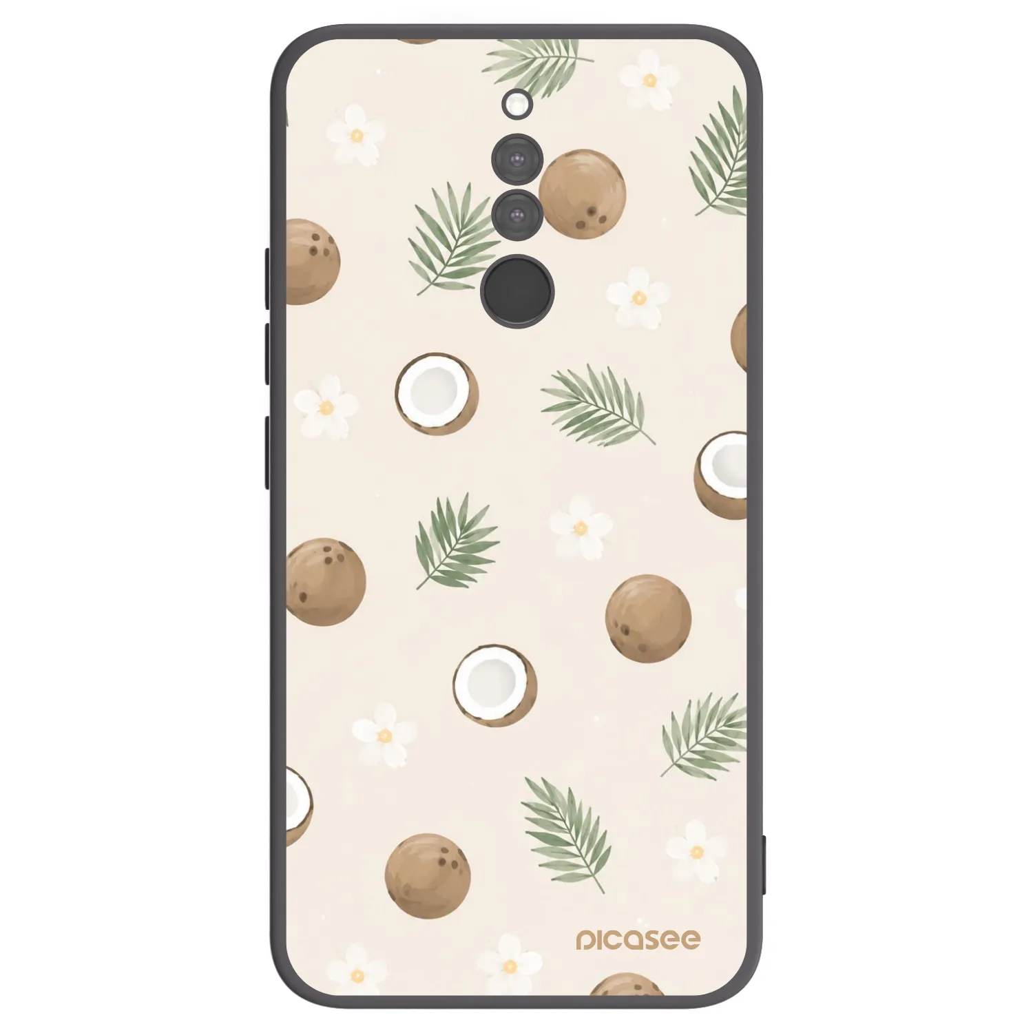 Picasee fekete szilikon tok az alábbi mobiltelefonokra Xiaomi Redmi 8 - Coconut Breeze
