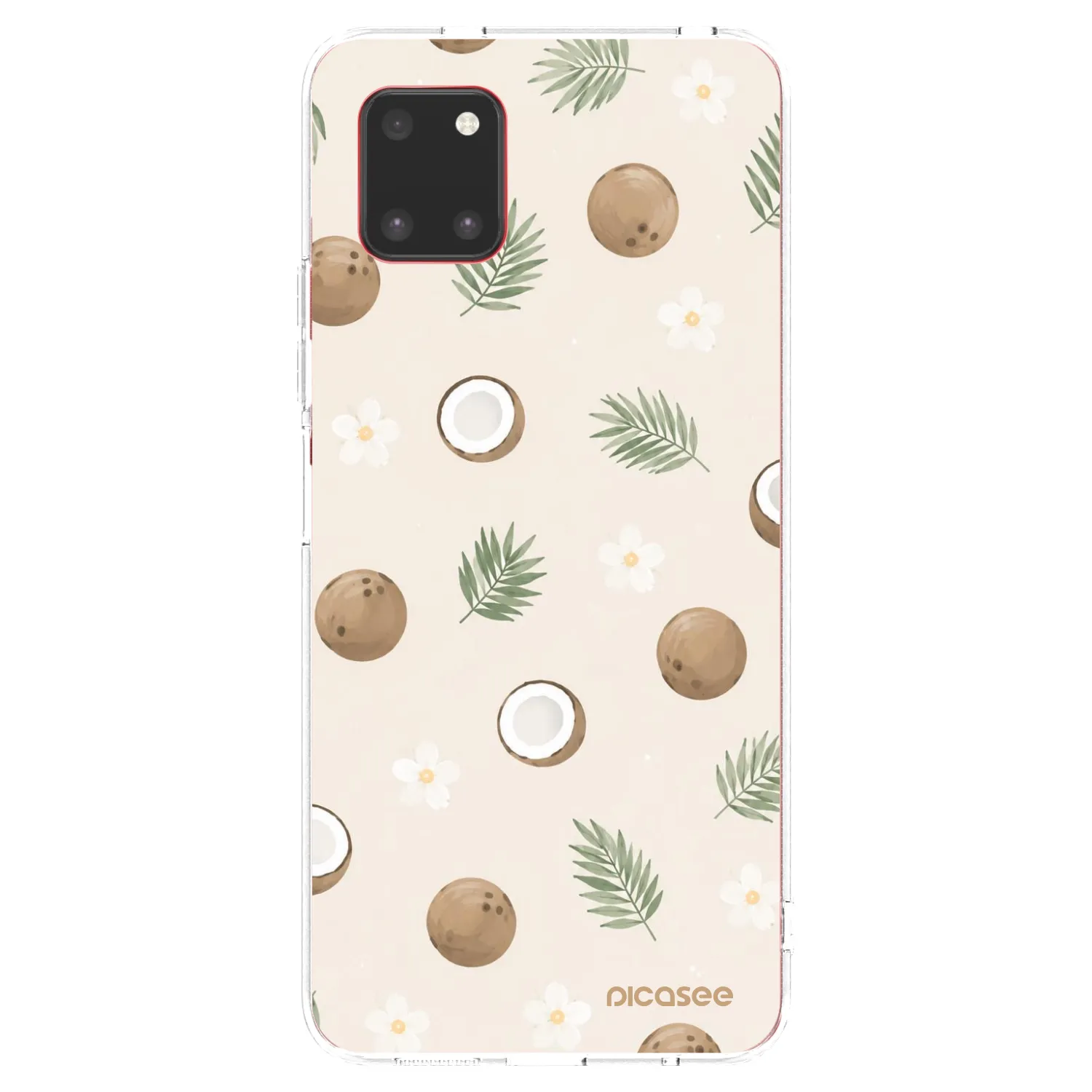 Picasee átlátszó szilikon tok az alábbi mobiltelefonokra Samsung Galaxy Note 10 Lite N770F - Coconut Breeze