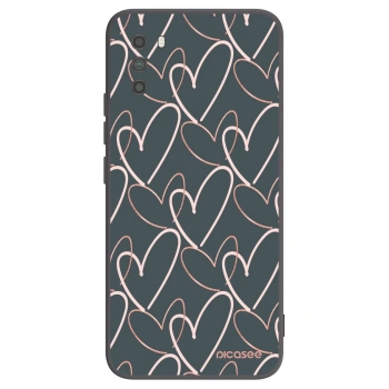 Picasee fekete szilikon tok az alábbi mobiltelefonokra Xiaomi Poco M3 - Lots of love