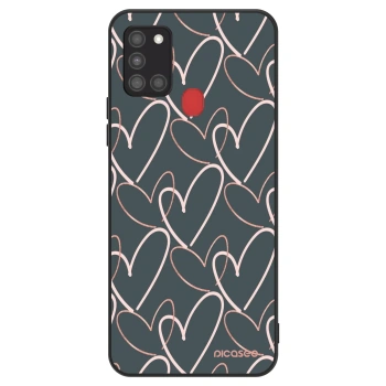 Szilikon tok erre a típusra Samsung Galaxy A21s - Lots of love