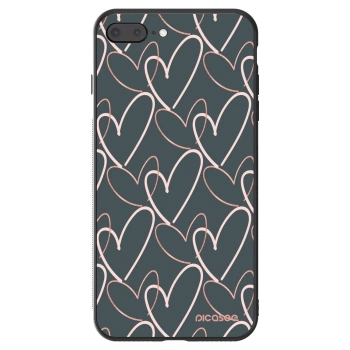 Szilikon tok erre a típusra Apple iPhone 7 Plus - Lots of love