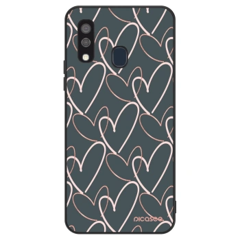 Szilikon tok erre a típusra Samsung Galaxy A40 A405F - Lots of love