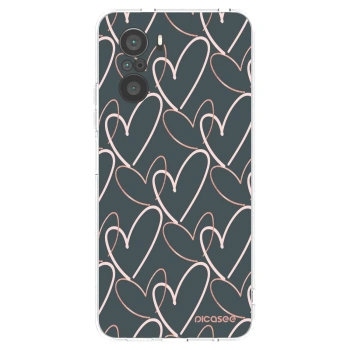 Picasee átlátszó szilikon tok az alábbi mobiltelefonokra Xiaomi Poco F3 - Lots of love