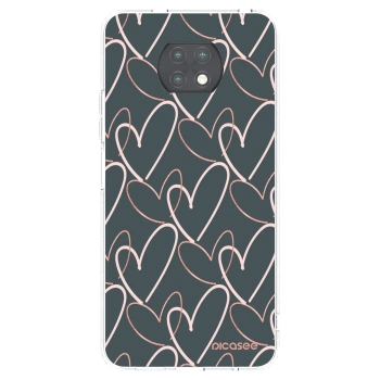 Picasee átlátszó szilikon tok az alábbi mobiltelefonokra Xiaomi Redmi Note 9T - Lots of love