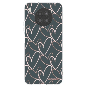 Picasee átlátszó szilikon tok az alábbi mobiltelefonokra Huawei Nova 8i - Lots of love