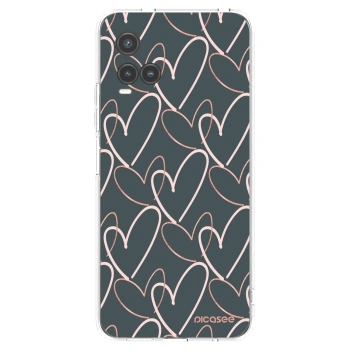 Picasee átlátszó szilikon tok az alábbi mobiltelefonokra Vivo Y33s - Lots of love