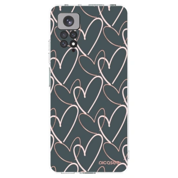 Picasee átlátszó szilikon tok az alábbi mobiltelefonokra Xiaomi Redmi Note 11S 4G - Lots of love