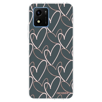 Picasee átlátszó szilikon tok az alábbi mobiltelefonokra Vivo Y01 - Lots of love