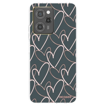 Picasee átlátszó szilikon tok az alábbi mobiltelefonokra Xiaomi Poco X5 Pro - Lots of love