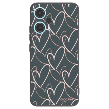 Picasee fekete szilikon tok az alábbi mobiltelefonokra Xiaomi Poco F5 - Lots of love